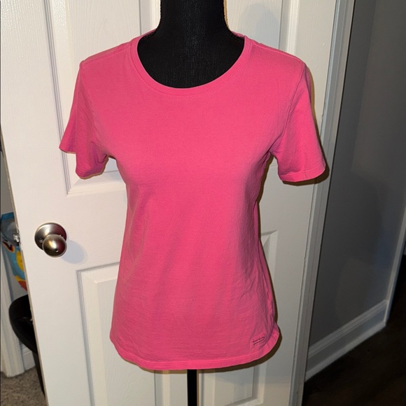 🖤LIFE IS GOOD SOLID PINK TOP SIZE XS🖤 - Picture 1 of 7